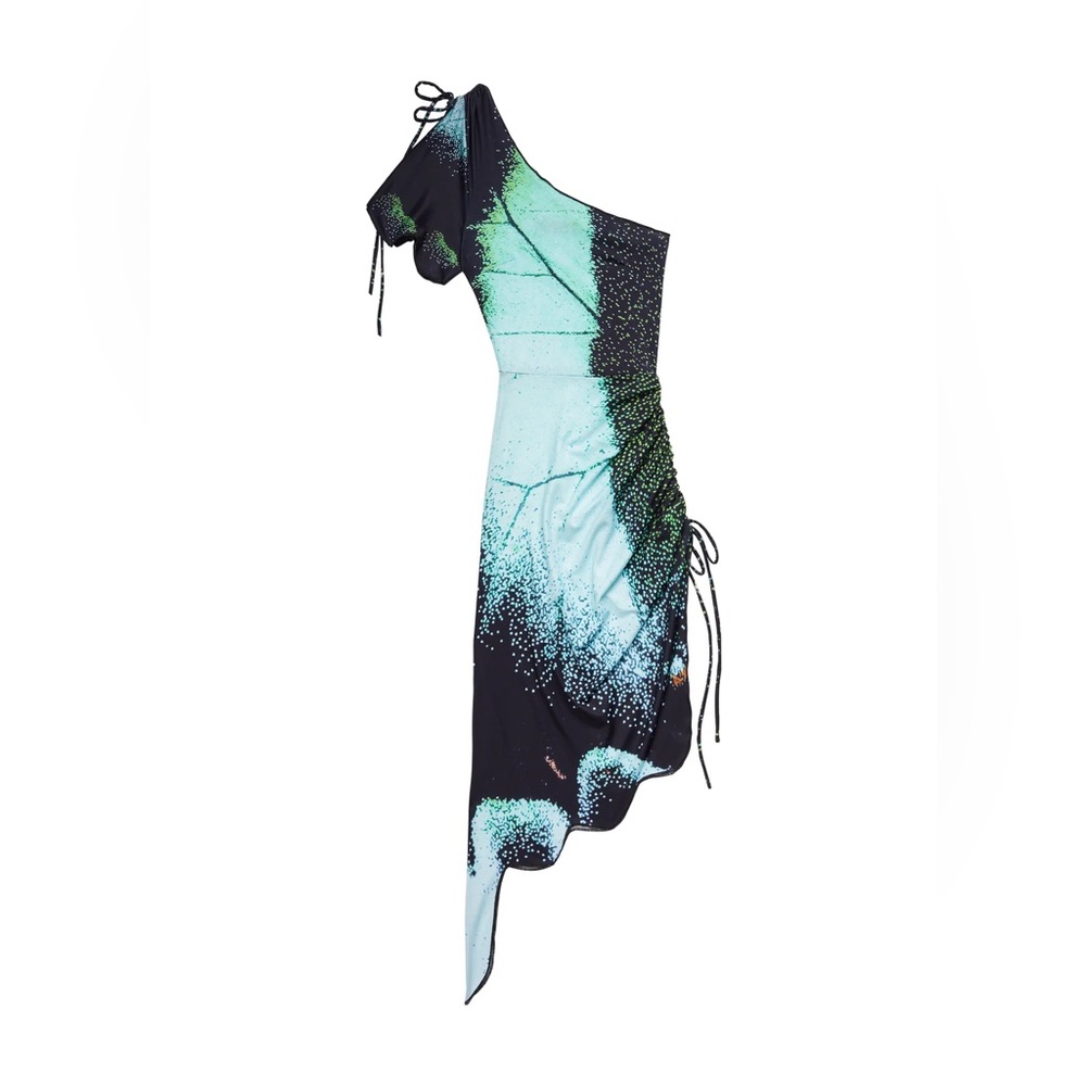 Tyler McGillivary Green Butterfly Dani Dress Size S